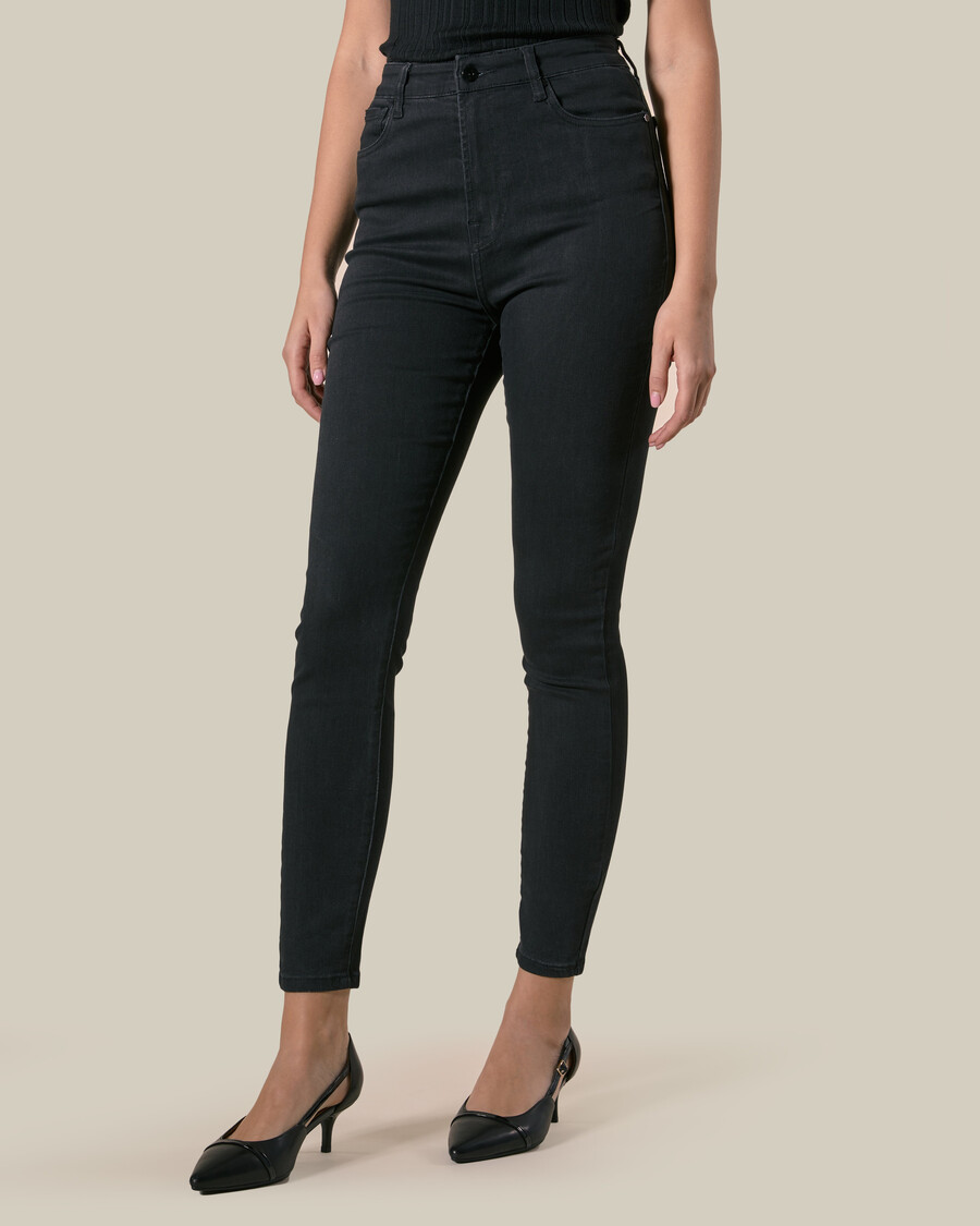high rise skinny jeans