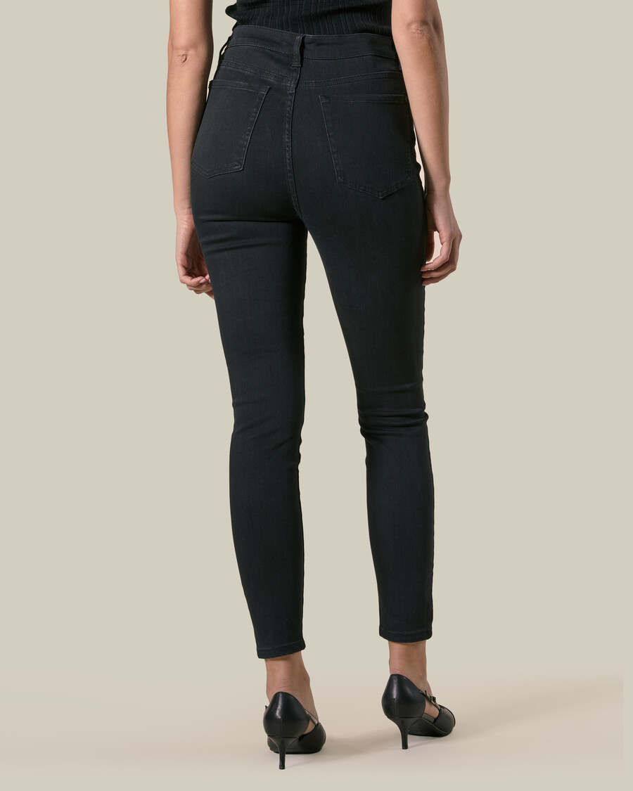 high rise skinny jeans
