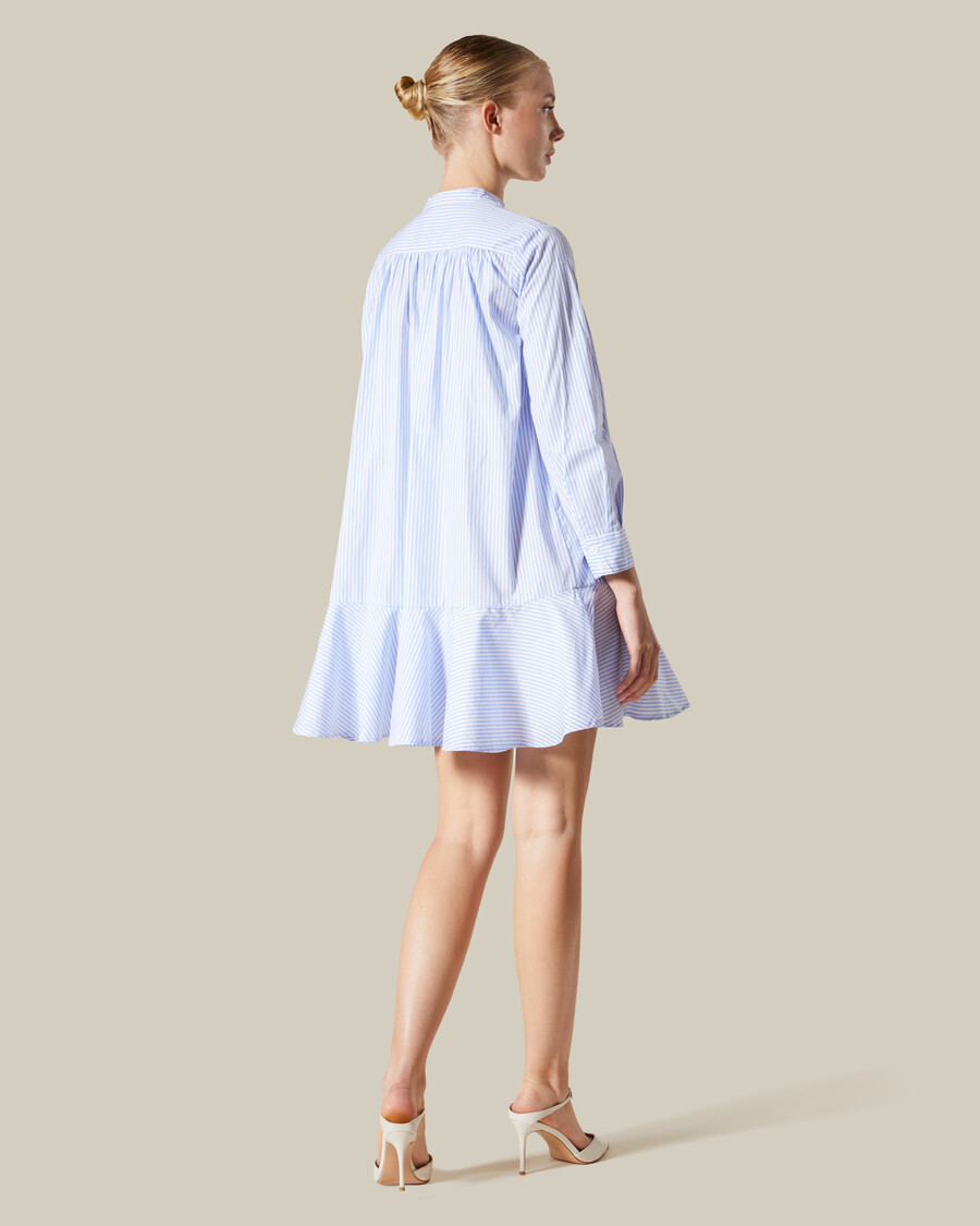 gestreiftes zeltkleid