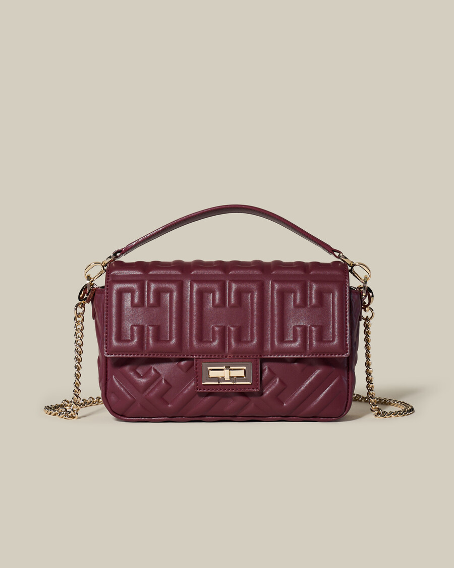 tasche aus geprägtem leder