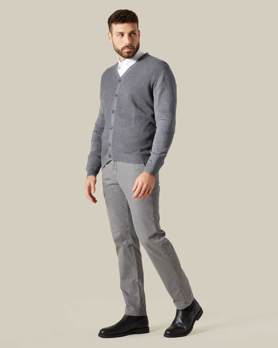 strickjacke mit knöpfen