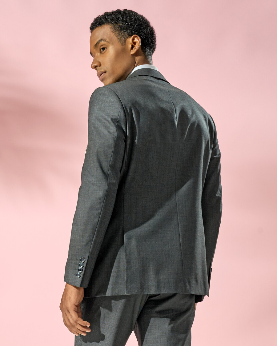 grauer slim-fit-anzug